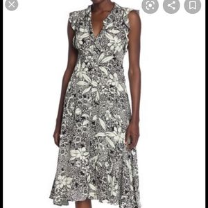 TaylorFloral Printed Dress